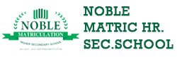Noble Matric. Hr. Sec. School شعار
